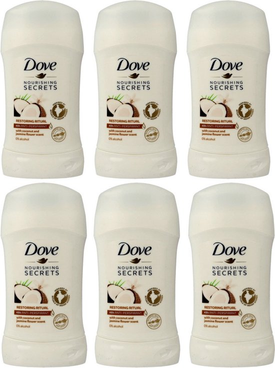 Dove Nourishing Secrets Coconut & Jasmine Flower Scent Deodorant Vrouw