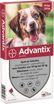 Bayer advantix spot on 250/1250 10-25 kg 4 pip