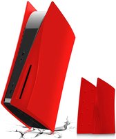ElegaTech Faceplate Rood geschikt voor Playstation 5 CD - CD Version - Hardcover PS5 - PS5 faceplates