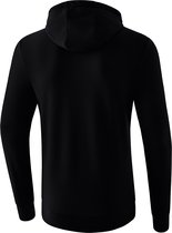 Erima Sweatshirt Met Capuchon Zwart Maat M