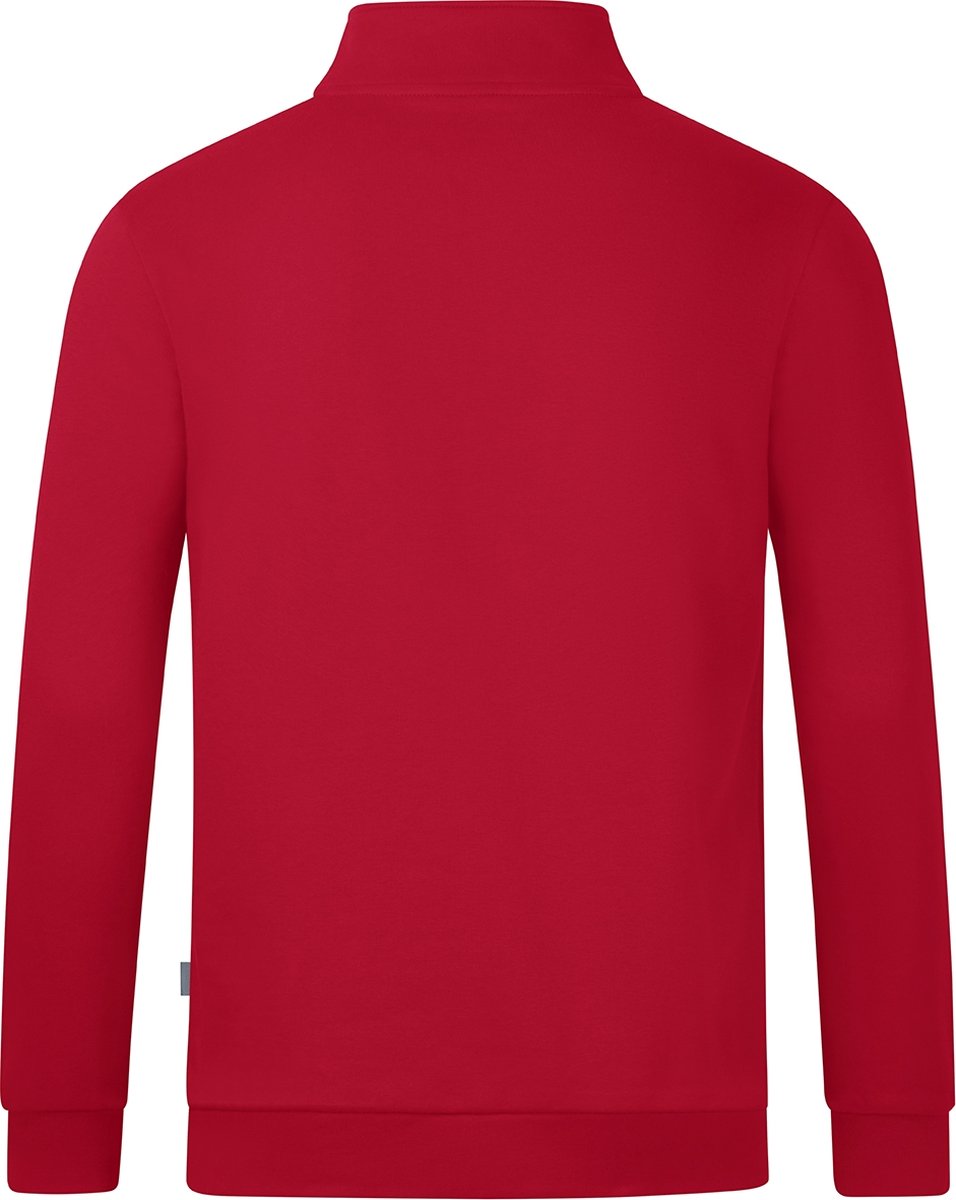 Jako Organic Ziptop Heren - Rood | Maat: M