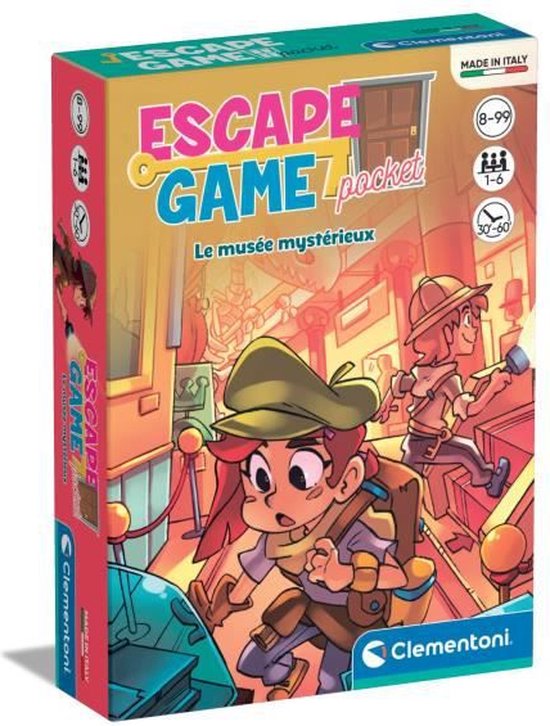 Afbeelding van het spel CLEMENTONI - 52603 - Escape Game - Het museum