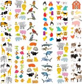 Dieren Sticker Pakket | Dierenvriendjes Stickers | Beloningsstickers Dieren | Kinderstickers van Dieren | Dierenstickers | Knutselstickers, Hobbystickers | Boerderij Stickers, Dier