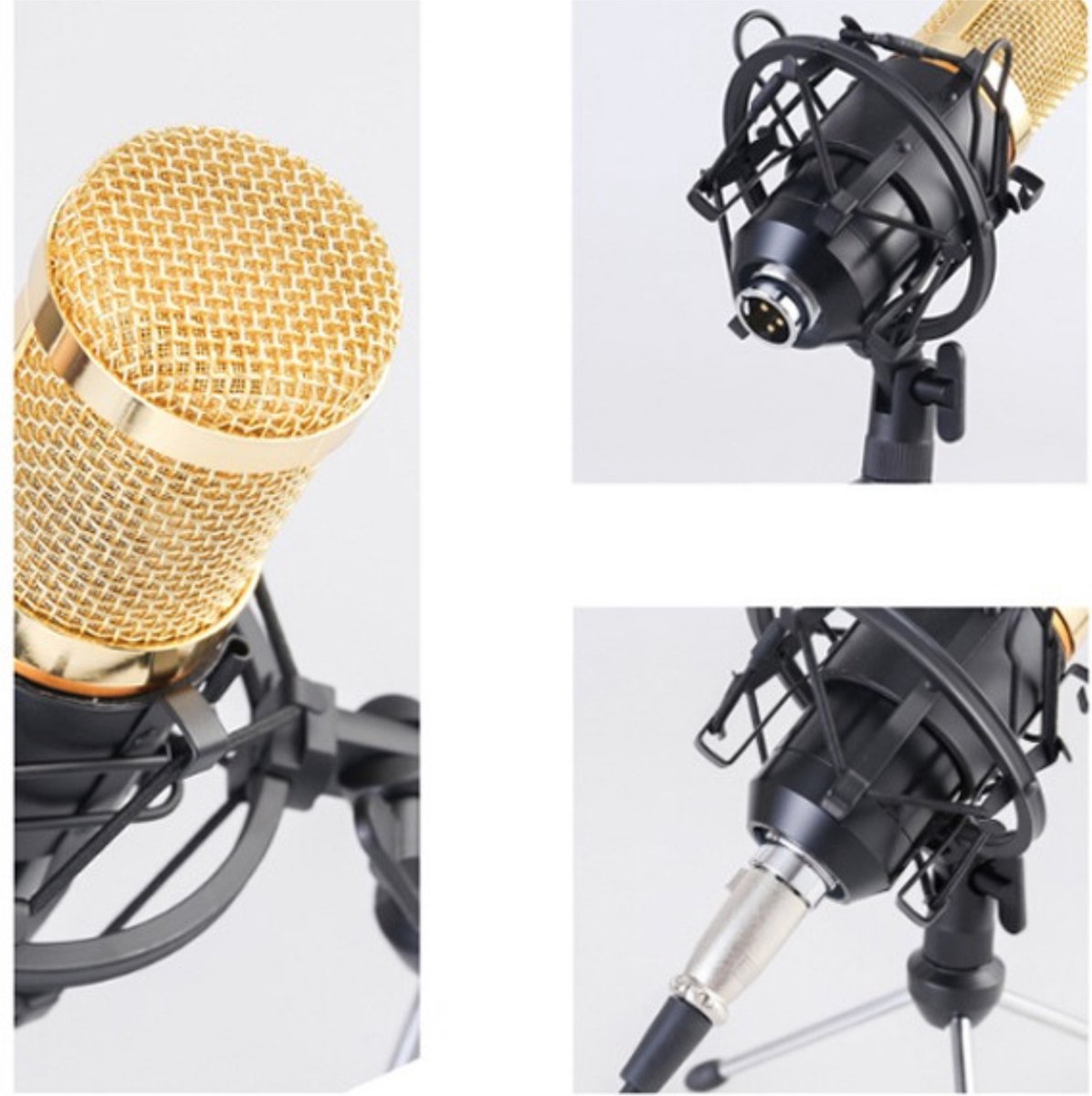 MillSO USB-microfoon – Mini Condensatormicrofoon Met Verstelbare Zwanenhals, Omnidirectioneel, Ideaal Voor Streaming, Podcast, Gaming En Opname Op Pc/laptop