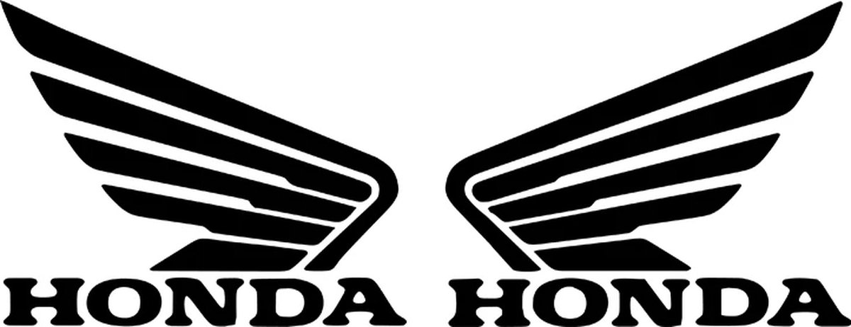Honda Stickers - Decals - Honda Wings - Motor / Auto