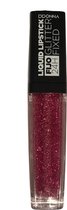 D'Donna - Glitter Lipgloss/Liquid Lipstick - Transparant met roze glitters - Nummer 5 - 1 flesje met 10 gram inhoud