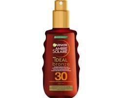Garnier Ambre Solaire Ideal Bronze Zonneolie SPF 30 - Optimale bruining & Stralende Huid - 150ml