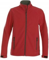 Printer Trial Softshell Jack Red XL