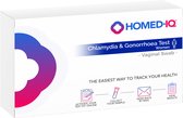 Homed-IQ - SOA Thuistest Vrouw - Chlamydia & Gonorroe test - Test op: Chlamydia Trachomatis en Neisseria gonorrhoeae - Laboratorium Test
