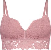 Hunkemöller Dames Lingerie Voorgevormde longline bh zonder beugel Shiloh  - Paars - maat C70