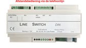 Lineswitch LM-4 afstandsbedienbaar relais - schakelmodule via telefoonlijn