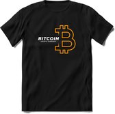 Bitcoin - Crypto T-Shirt Kleding Cadeau | Dames / Heren / Unisex | Bitcoin / Ethereum shirt | Grappig Verjaardag kado | Tshirt Met Print  Prijs - Zwart - M