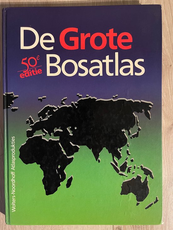 De grote 50 editie Bosatlas