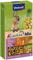 3x Vitakraft - Kracker mix met Honing, Popcorn en Active - 3 stick in een verpakking