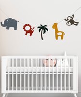 Wildlife - Houten muurslinger babykamer