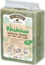 1x PET'S OWN CHOICE - weidehooi - 2,5kg/75L