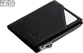 ROIK - RFID Zipcoin wallet - unisex - black
