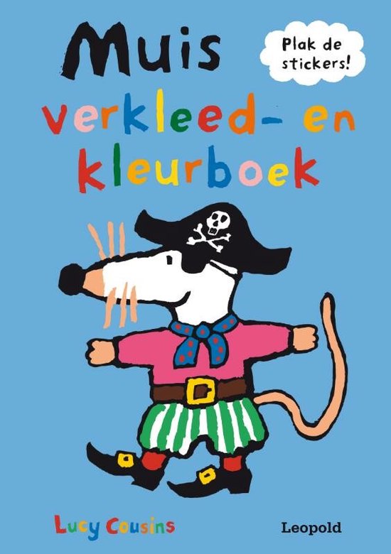 Cover van het boek 'Muis verkleed-kleurboek'