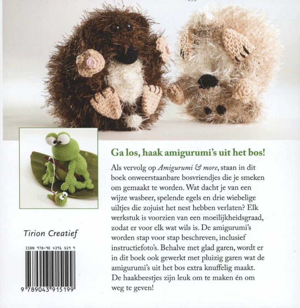 Amigurumi en forest friends - back cover