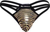 Andrew Christian - MASSIVE Tiger Sheer String - Maat L - Erotische Heren String - Sexy mannen ondergoed
