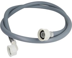 Wasmachine slang aanvoerslang toevoerslang 1,00 mtr. 3/4" recht - 3/4" haaks