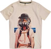 The New T-shirt jongen white swan maat 122/128