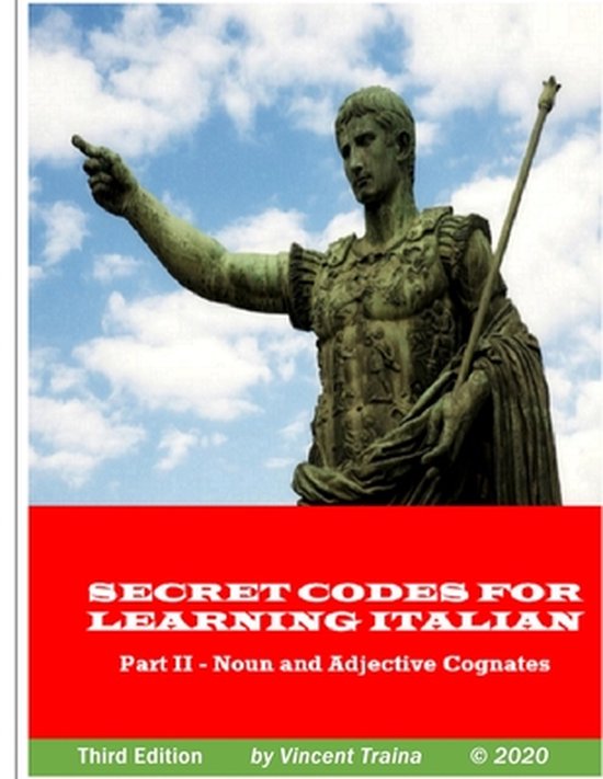 Secret Codes for Learning Italian, Part II - Noun and Adject ... - cover