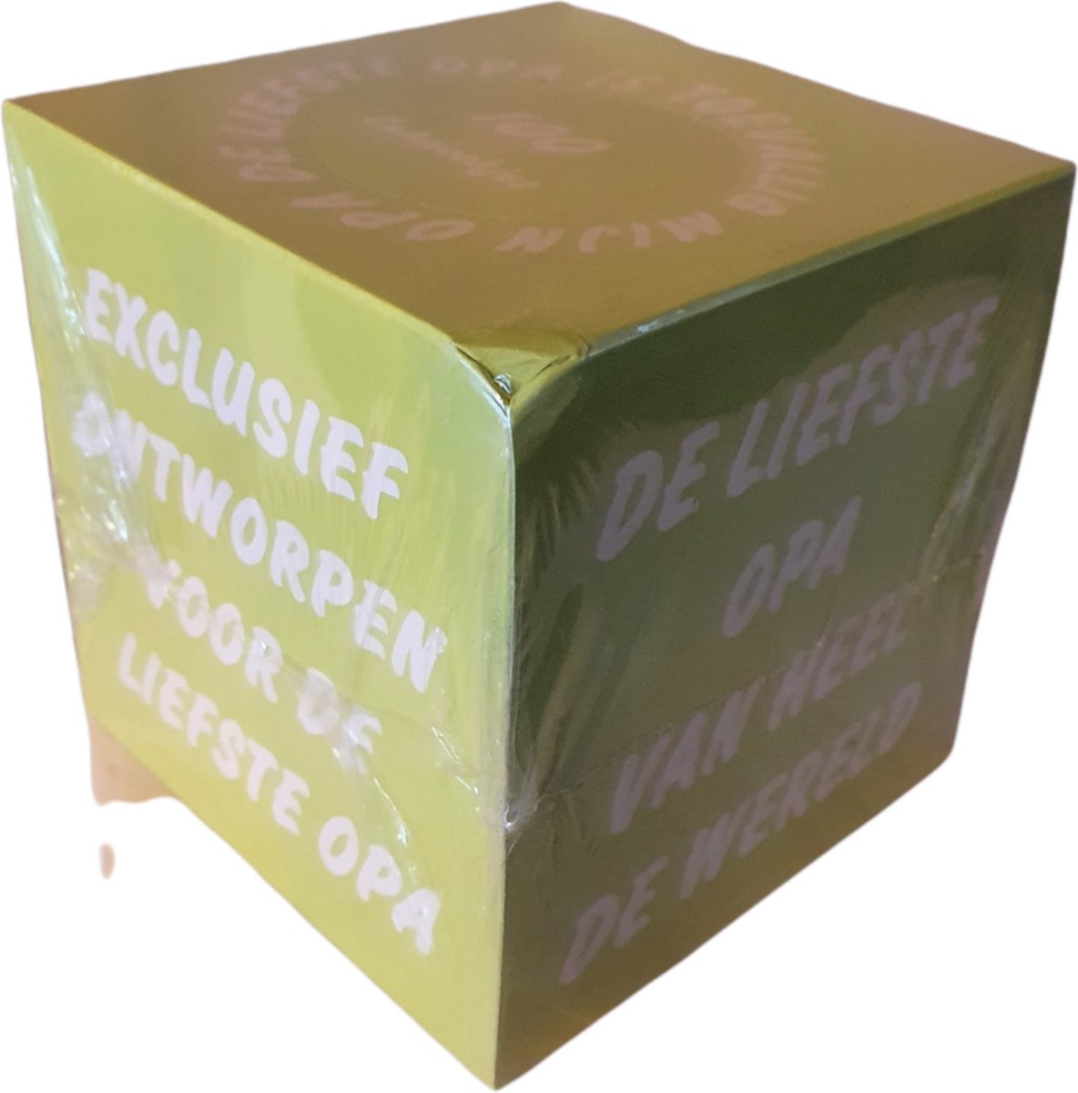 Tissuebox "Liefste opa"