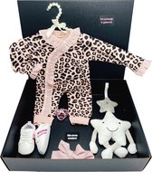 Groot kraamcadeau meisje - luxe kraampakket met diverse baby accessoires - kraamcadeau baby  - babysneaker - muziekmobiel - speen - rechtstreeks versturen met boodschap ook mogelij