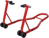 MEUBELEXPERTPaddock Stand Motorfiets Paddock Wiel Stand Motor Stand Met Verstelbare Arm Rood