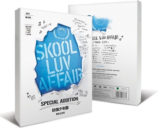 BTS Skool Luv Affair Special Edition - CD en 2 DVD's - Hiphop K