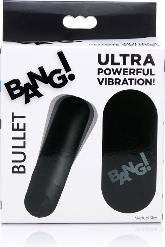 Bang! Bullet Vibrator - Oplaadbaar met afstandsbediening - 3 snelheden