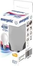 Energetic - LED Bulb - E27 - A60 - 2700K - Mat - 4,6W