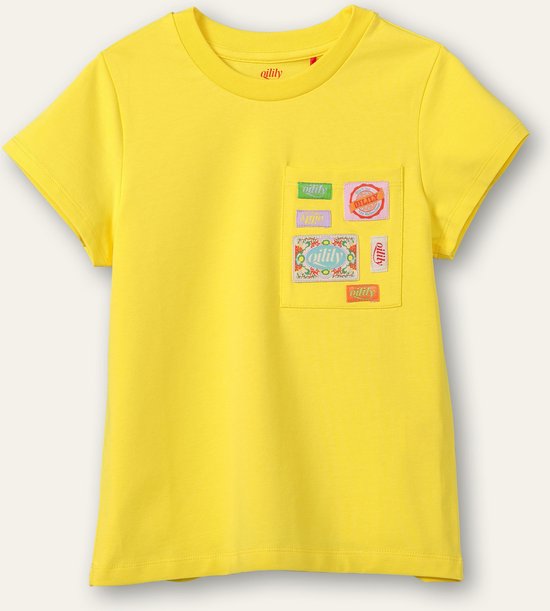Oilily-T-shirt Tak-Couleur: Yellow
