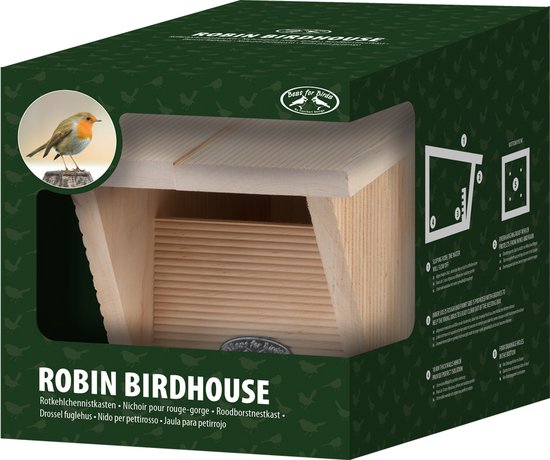 Esschert Design Nestkast Roodborst in Giftbox