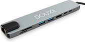 USB C Hub voor MacBook, Dell, HP en lenovo (Thunderbolt 3) met HDMI en 7 andere Poorten - Dockingstation II8 Douxe