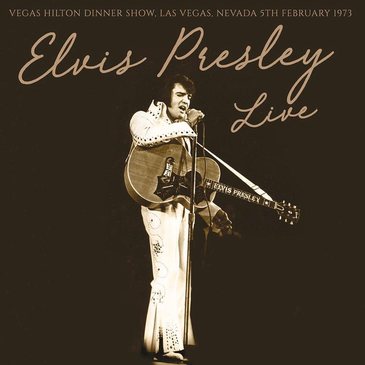 Vegas Hilton Dinner Show, Las Vegas, Nevada, 5th February 1973