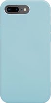 Ceezs Pantone siliconen hoesje geschikt voor Apple iPhone 7 / 8 Plus - beschermhoesje - backcover - silicone case - optimale bescherming - blauw