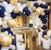 109 PCs Navy Blue Ballonboog – Ballon Verjaardag – Decoratie- Babyshower – Verjaardag – Bruiloft – Feest - Complete Set