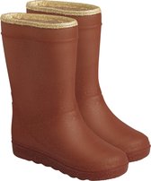 Thermo Boots Glitter Leather Brown