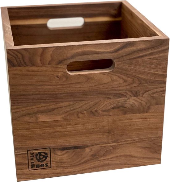 Houten Vinyl Platen Box – Handgemaakt – Walnoot | bol.com