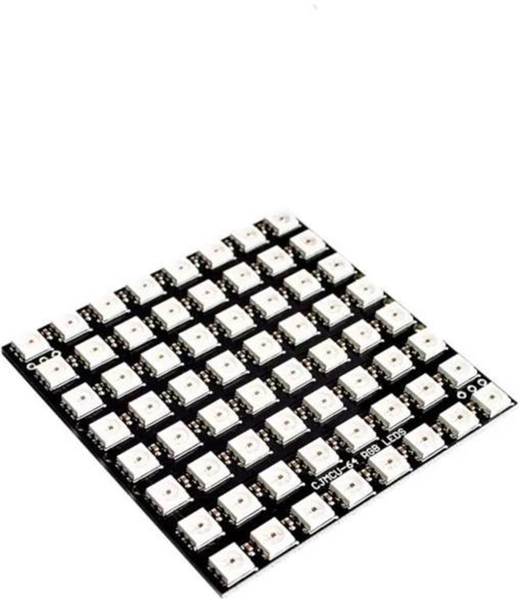 NeoPixel NeoMatrix 8x8 - 64 RGB LED Pixel Matrix | bol.com