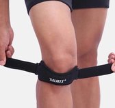 Aolikes knie patella brace - knie band - verbeterde versie - verstelbaar - zwart