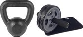 Tunturi - Fitness Set - Kettlebell 8kg - Trainingswiel