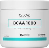 Aminozuren - BCAA 150 Capsules Ostrovit - - + Pillendoos