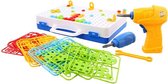 Bouwen en spelen set kinderen - bouwset kinderen - bouwset - constructieset kinderen - boren en bouwen set - bouw speelgoed - boormachine bouwset kinderen - boormachine set