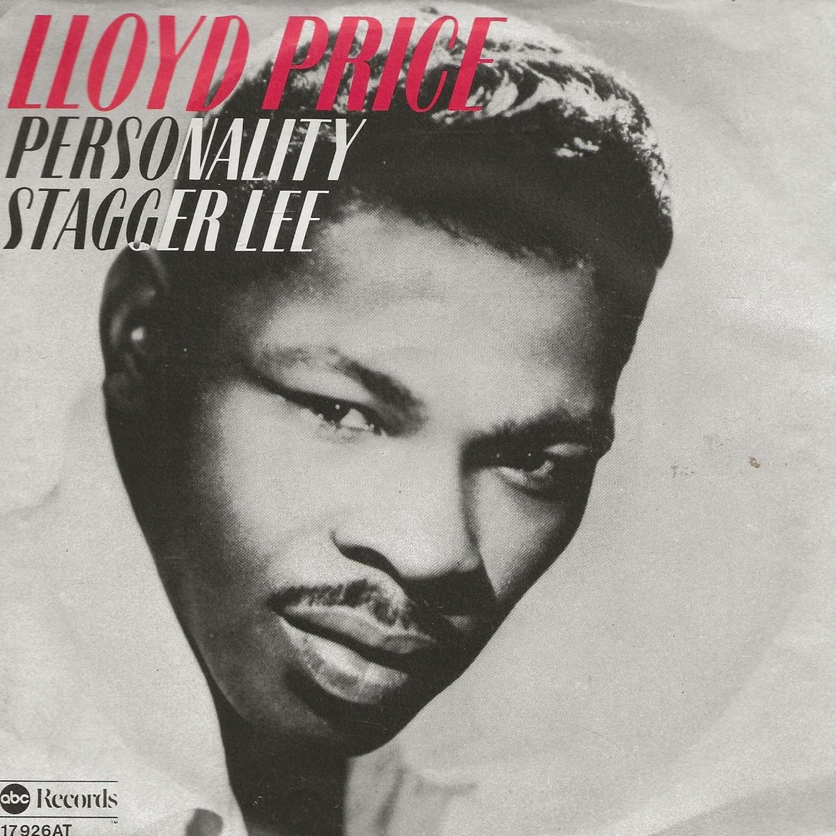 LLOYD PRICE - PERSONALITY / STAGGER LEE 7 "vinyl