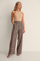 NA-KD snake pants Dames Pants - Maat EU 40