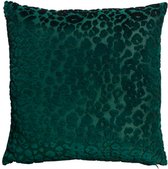 Oneiro’s Luxe sierkussen TIGER Groen - 45 x 45 cm - polyester - wonen - interieur – woonaccessoires - kussens