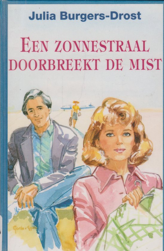 Een zonnestraal doorbreekt de mist